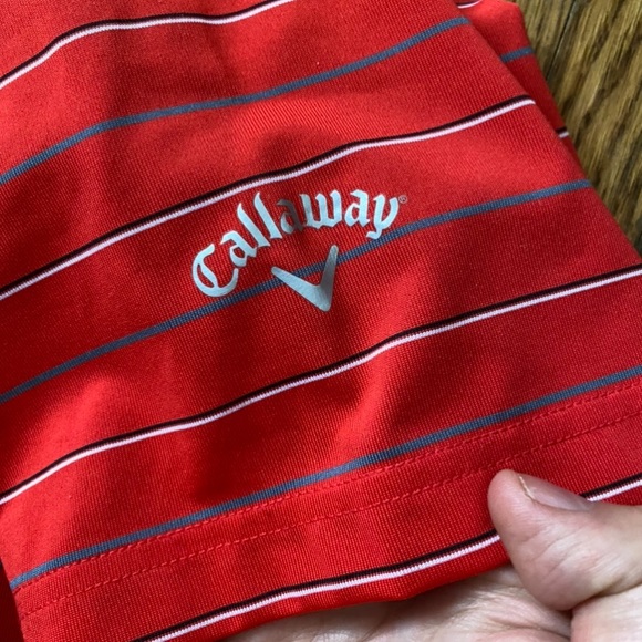 Callaway Red Polo - M - Picture 3 of 4